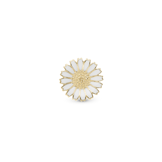 Christina Marguerit 13mm - Charm 6 mm til Classic Læderarmbånd - Forgyldt Sterling Sølv 650-G52