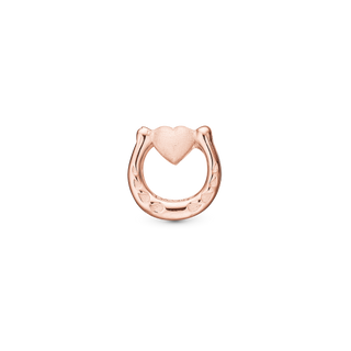 Christina Good Luck Charm 6 mm til Classic Læderarmbånd - Mat Rosaforgyldt 650-R51