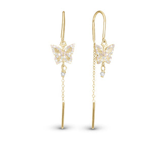 Christina øreringe Sparkling Butterfly 670-G85