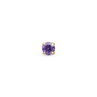 Christina Purple Zirkon Øreringe 671-G114PURPLE
