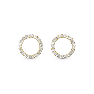 Christina Sparkling Circle øreringe 671-G43