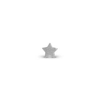 Christina Starlight Enkelt Ørestik / Single Stud - Mat Sterling Sølv 676-S28