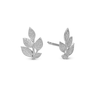 Christina Leaf Beauty Ørestikker - Blankpoleret Sterling Sølv 671-S138