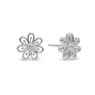 Christina Flower Heaven Ørestikker - Blankpoleret Sterling Sølv 671-S139