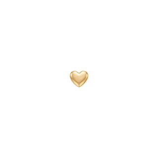 Christina Single Heart forgyldt sølv 676-G39