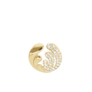 Christina Ocean Splash Vedhæng - Blankpoleret Forgyldt sølv m. 37 Cubic Zirkonia 680-G158