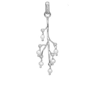 Christina Cherry Tree Vedhæng - Blankpoleret sølv m. 6 Ferskvandsperler 680-S161