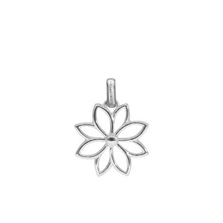 Christina Simple Flower Vedhæng - Blankpoleret Sterling Sølv 680-S168