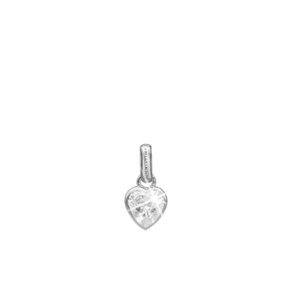 Christina Sparkling Love Vedhæng - Blankpoleret Sterling Sølv m. 1 Cubic Zirkonia 680-S170