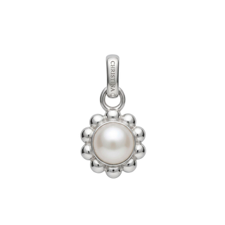 Christina Flower Pearl vedhæng sølv 680-S176