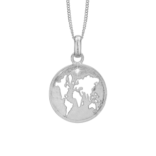 Christina The World Vedhæng - Mat Sterling Sølv m. 1 Topas 680-S65