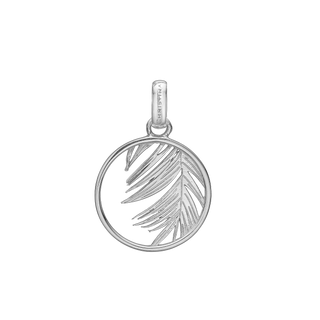 Christina Palm Leaf Vedhæng - Blankpoleret Sterling Sølv 680-S91