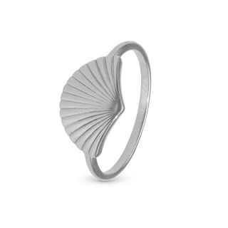 Christina Fan Ring - Blankpoleret Sterling Sølv 1.21.A