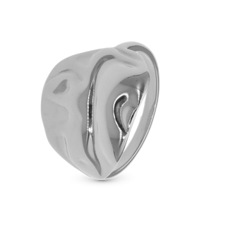 Christina Wavy Ring - Blankpoleret Sterling Sølv 4.15.A