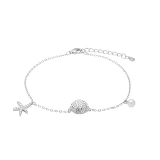 Rhd. sølv armbånd SELINANOR