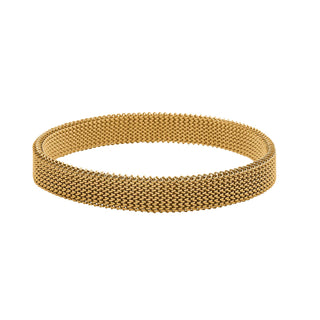 SON armbånd stål IP gold 19cm