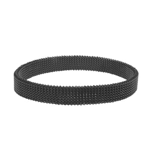 SON armbånd stål IP black 19cm