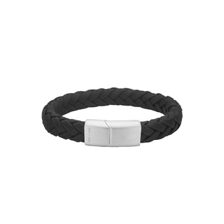 SON armbånd sort kalveskind 21cm