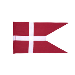 Dannebrog splitflag til 30 cm - 7,5x13,5 cm