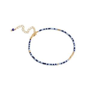 Enamel armbånd Petra forgyldt stål