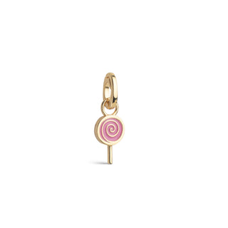 Enamel charm lovely lollipop