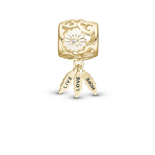 Christina - Live, Love, Hope charm