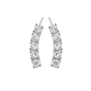 Christina Floating Crystal Ear Crawler 672-S04