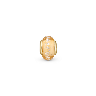 Christina - Golden Topaz Globe 4mm charm