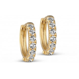 Enamel Hoops Flora E145GM