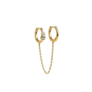 ENAMEL ØRERING NOVA CHAIN ONE PIECE E447G