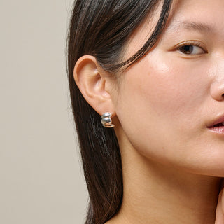 Enamel Hoops Melia Chunky