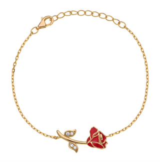 Disney - Rose armbånd i forgyldt