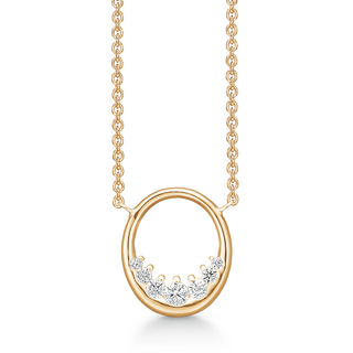 Støvring Design halskæde forgyldt sølv F16239114