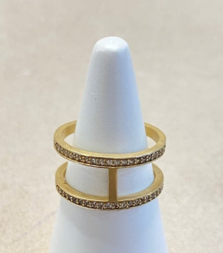 Maanesten ring forgyldt 4039