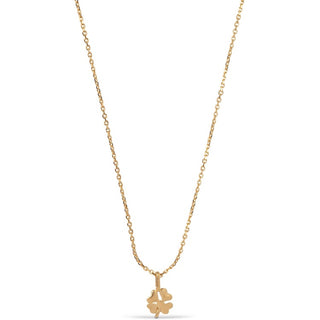 Enamel Four-leaf clover halskæde N138GM
