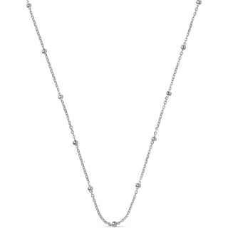 Enamel beaded halskæde N141S