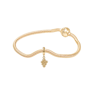 Christina Bubbles charms armbånd kampagne i forgyldt inkl smykkeskrin 615-BUBBLES-GP