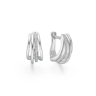 Randers Sølv Moderne øreringe 502313