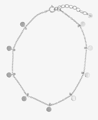 Hultquist Mini coin ankelkæder i sølv – S02043 S