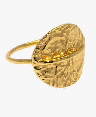 Hultquist Cora ring i forgyldt sølv – S04001 G