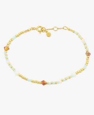 Hultquist Iris armbånd i forgyldt sølv – S08038 G