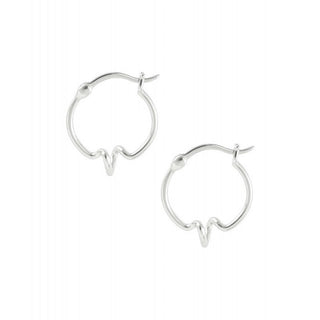 Hultquist - Heartbeat earrings in silver