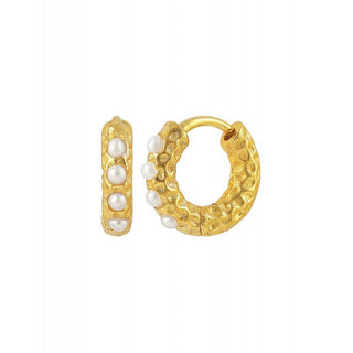 Hultquist - Florence earrings in gold plated