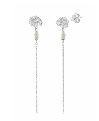 Hultquist Honey drop chain øreringe i sølv – S08688 S-M