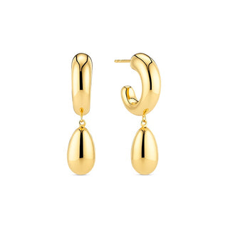 Sif Jakobs Goccia Pendolo Pianura øreringe SJ-E2587-YG