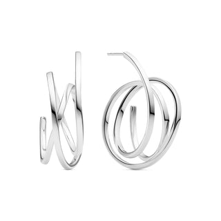 Sif Jakobs Spirale pianura grande øreringe SJ-E2591