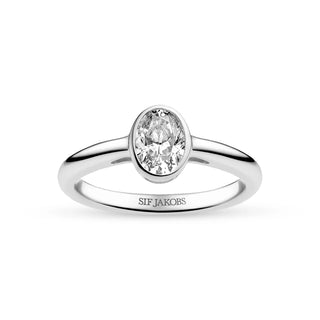 Sif Jakobs ring Sardinien ovale piccolo SJ-R2795-CZ