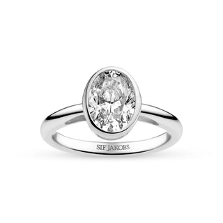 Sif Jakobs ring Sardinien ovale grande SJ-R2796-CZ