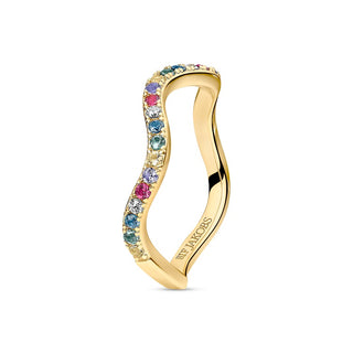 Sif Jakobs Ellera Waves Pianura ring SJ-R3869-XCZ-YG