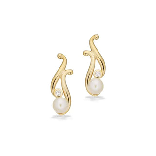 Scrouples øreringe 8 kt. 124263